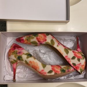 Ivanka Trump floral Heels